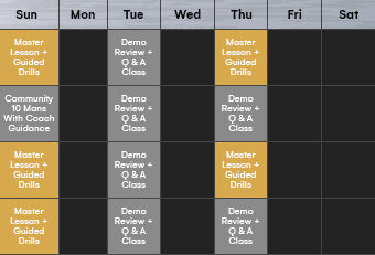 Table Schedule/Timing