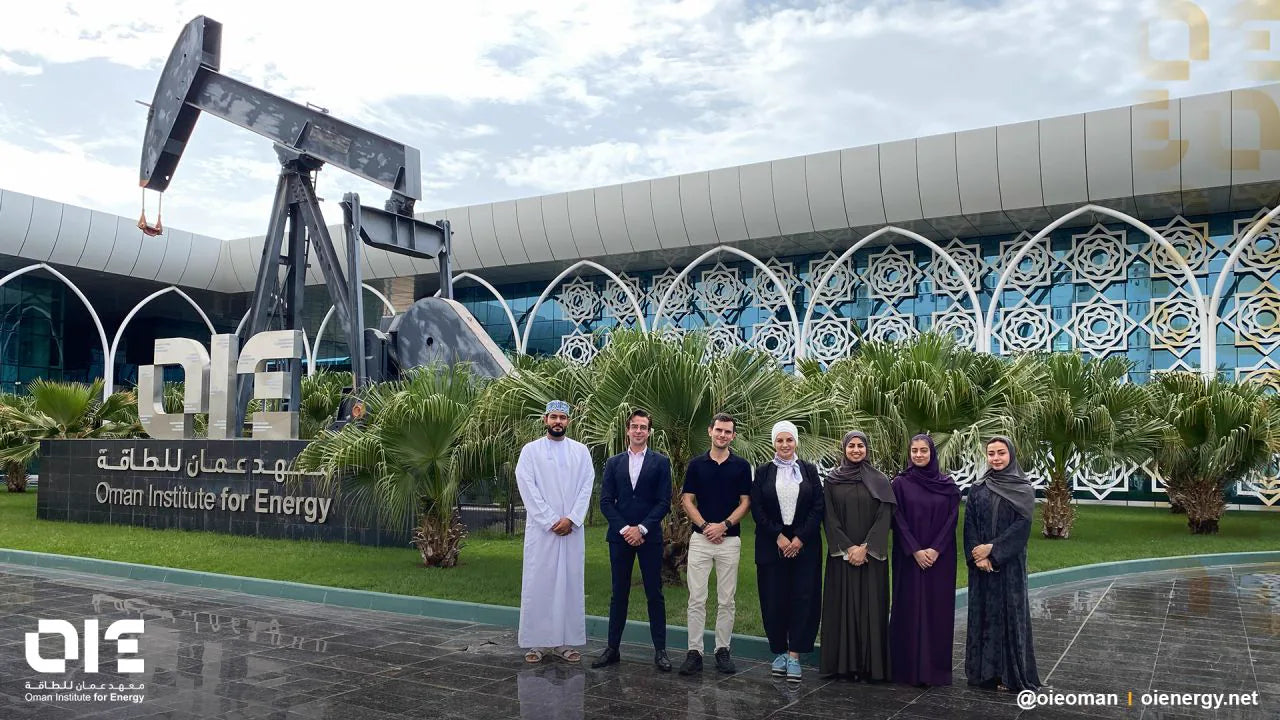Gosu Academy team visiting the Oman Institute for Energy